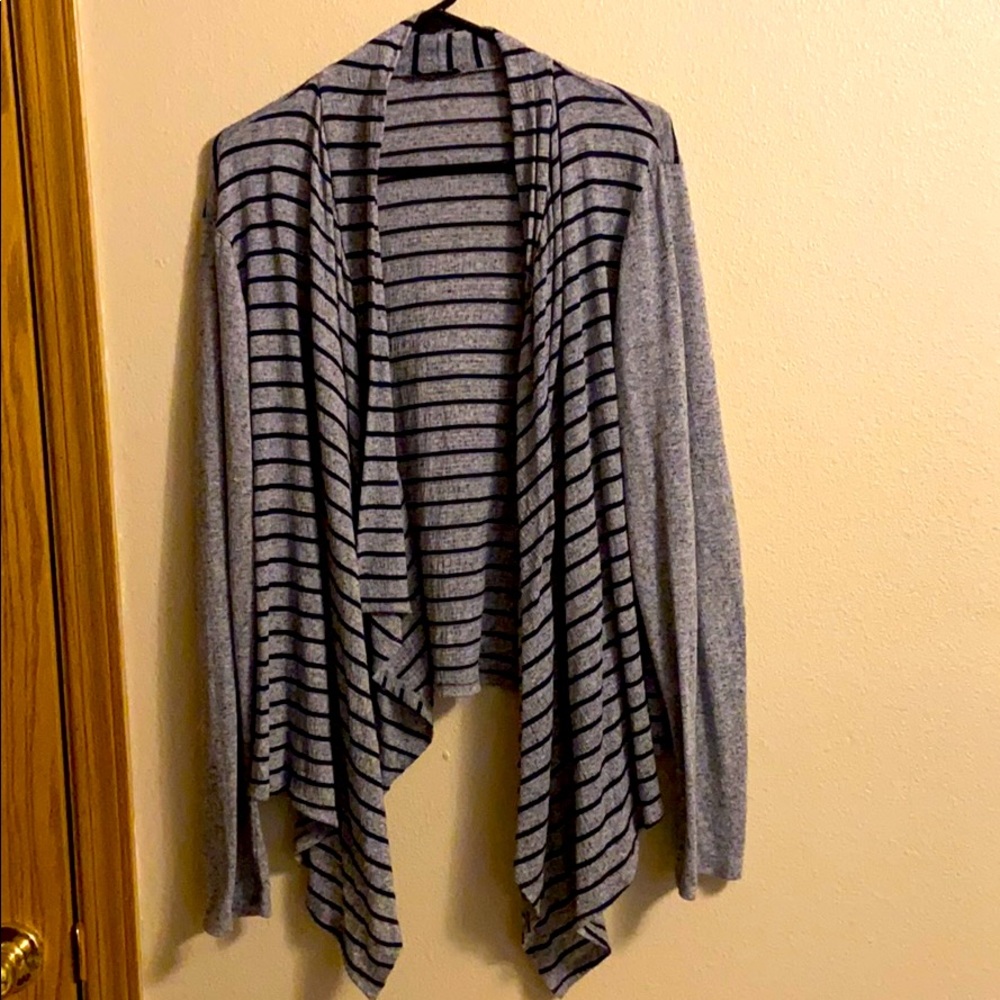 Striped cardigan